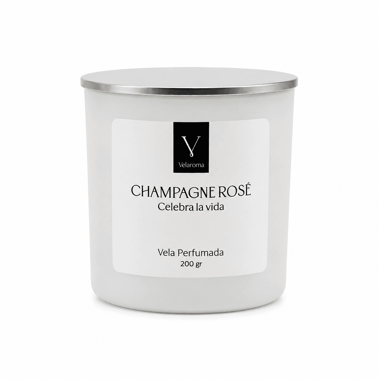 Vela Aromática Velaroma Champagne Rosê 200GR New