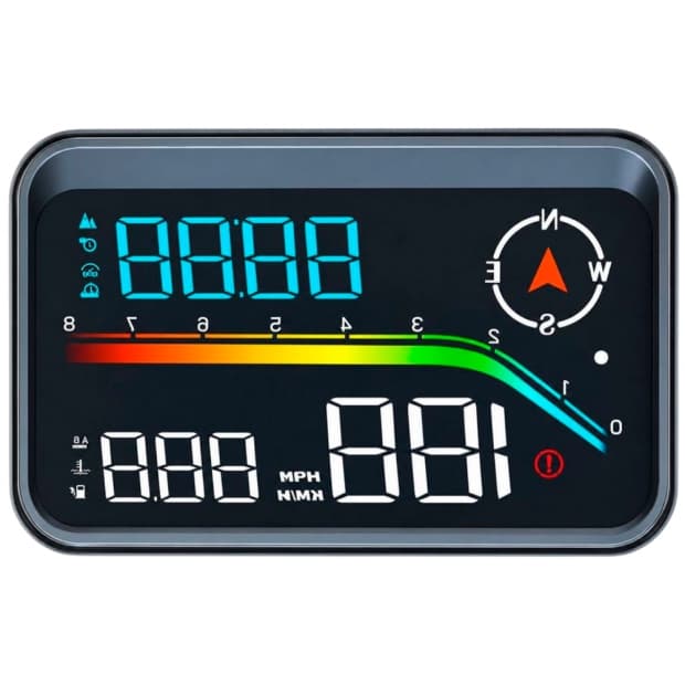 Velocímetro Head-Up Display Sate Sd-M25 Black