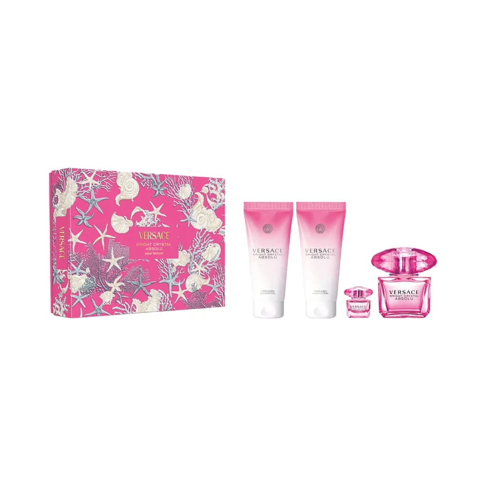 Versace Perfume Kit Bright Crystal Absolu Fem 90+5ML/100+100ML