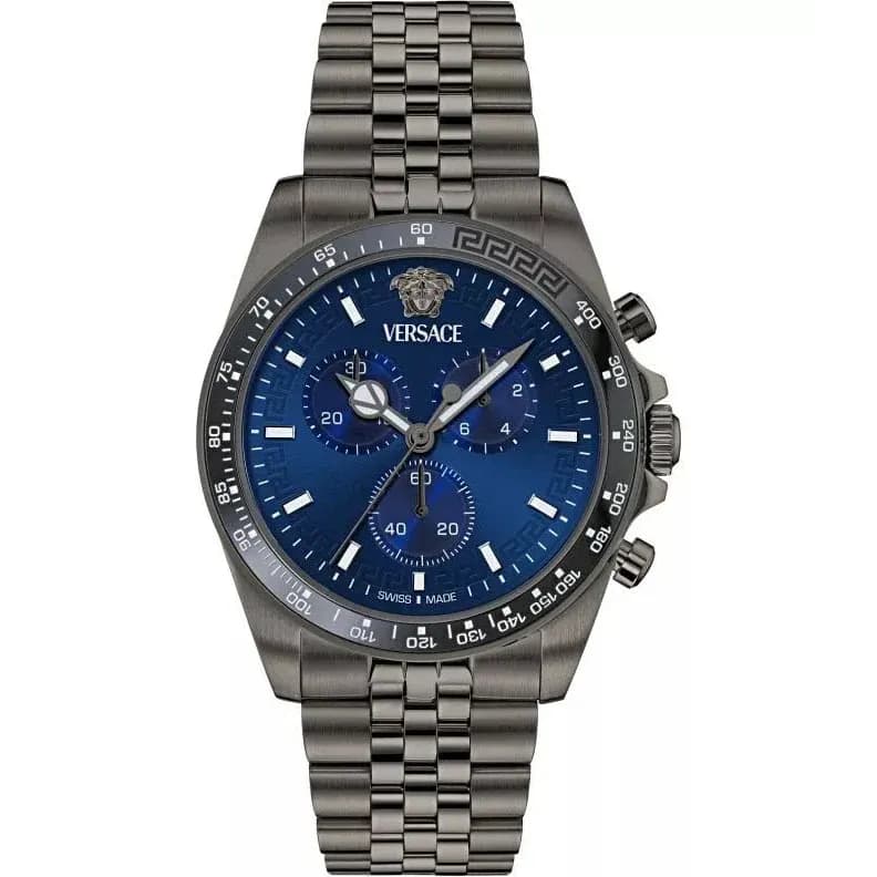 Relógio Versace VE0H00625 Cinza/Azul