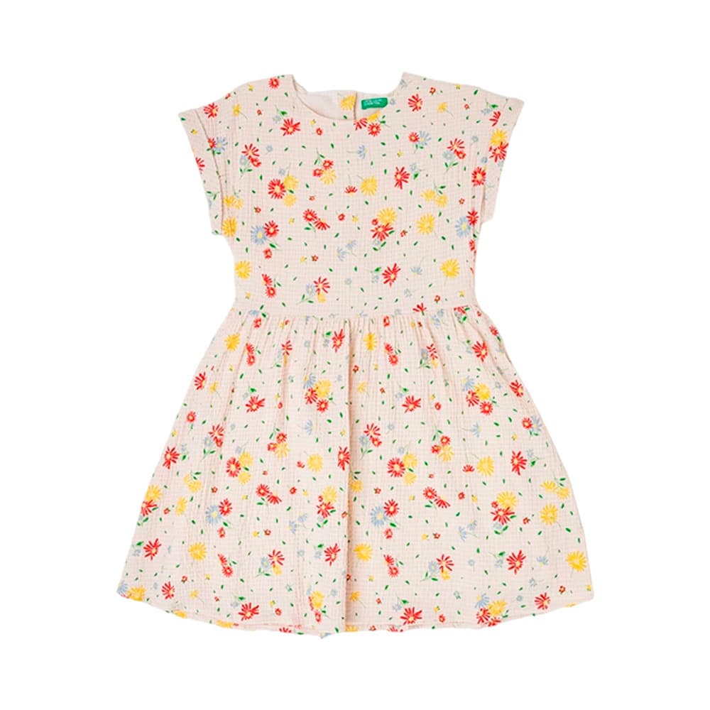 Vestido Infantil Benetton 4RFGCV02A 66K
