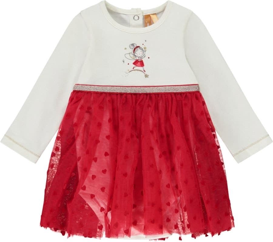 Vestido para Bebê Orchestra HB014A-Ecr Feminino