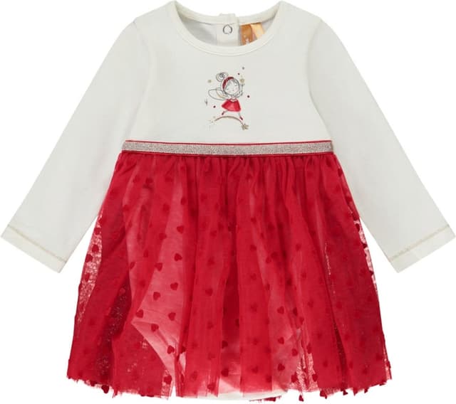 Vestido para Bebê Orchestra HB014A-Ecr Feminino