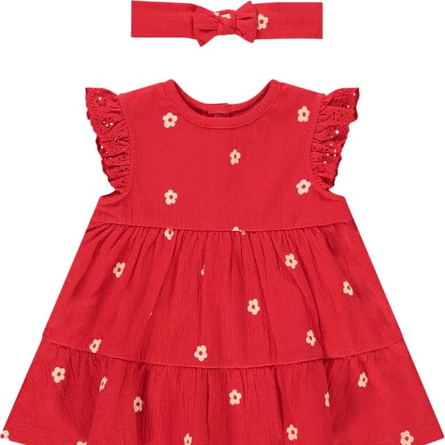 Vestido para Bebê Orchestra HB014T-Rgm Feminino