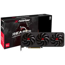 Placa de Vídeo Powercolor Radeon RX9070GRE Reaper 2790MHz 192BIT GDDR6/HDMI/DP RX9070GRE 12G-A