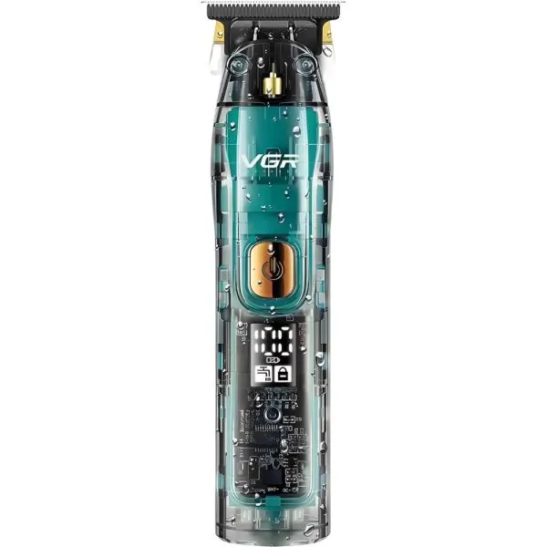 Barbeador Vgr V-961 USB Recarregável Verde