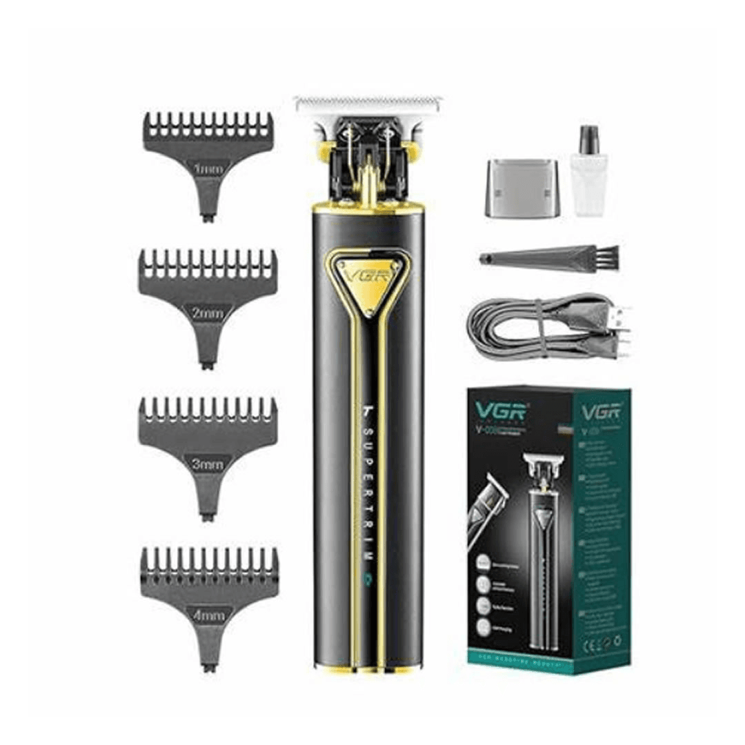 Cortador de Pelo Vgr V-009 USB Recargable Dorado