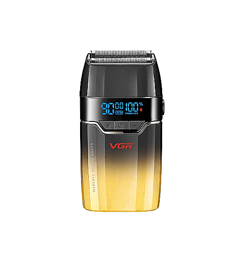 Barbeador Vgr Voyager V-308 Recarregável USB Dourado