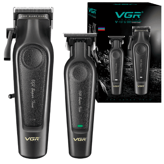 Combo Máquina de Corte e Acabamento Vgr V-197 & 995