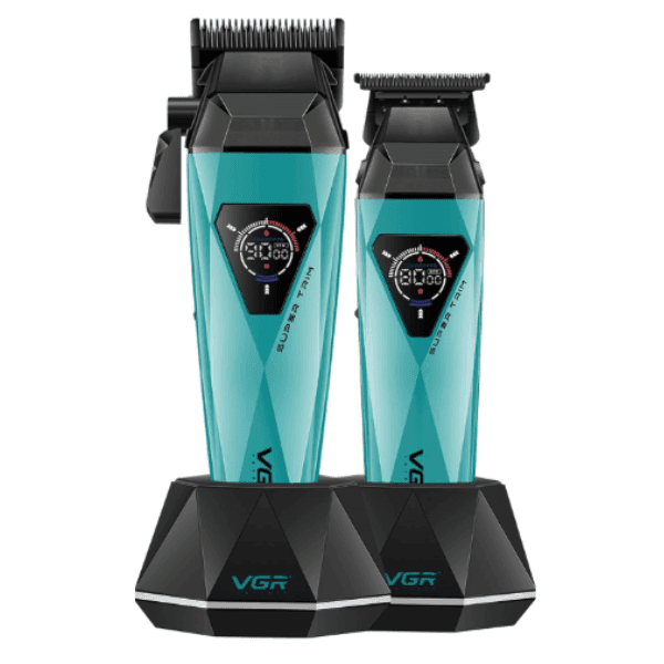 Máquina de Corte Vgr V-877 S2 Barber Combo Clipper + Trimmer