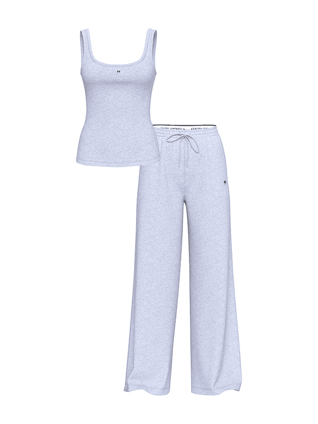 Pijama Victoria's Secret com Calça Azul Tam. L
