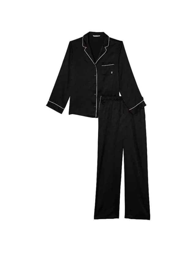 Victoria's Secret Pijama com Calça Preto/Dourado Tam. L