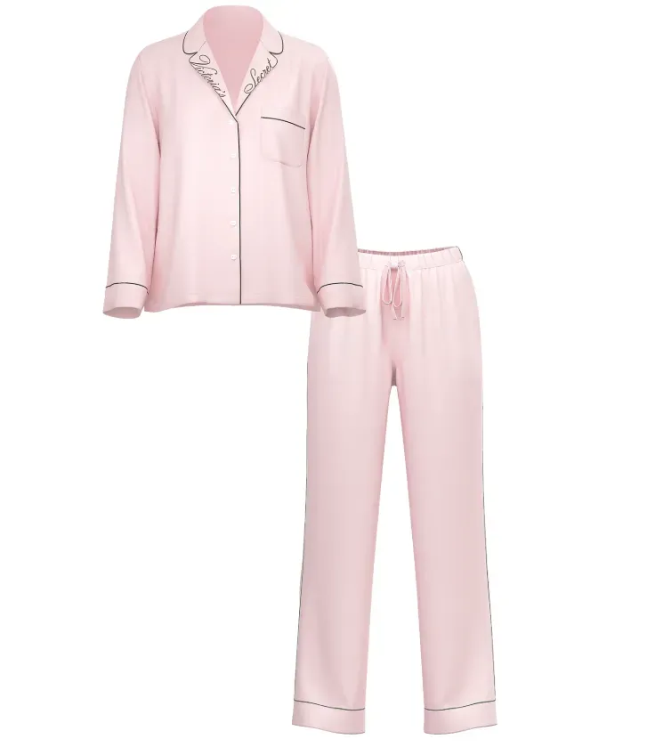 Pijama Victoria's Secret com Calça Rosa Tam. Xxl
