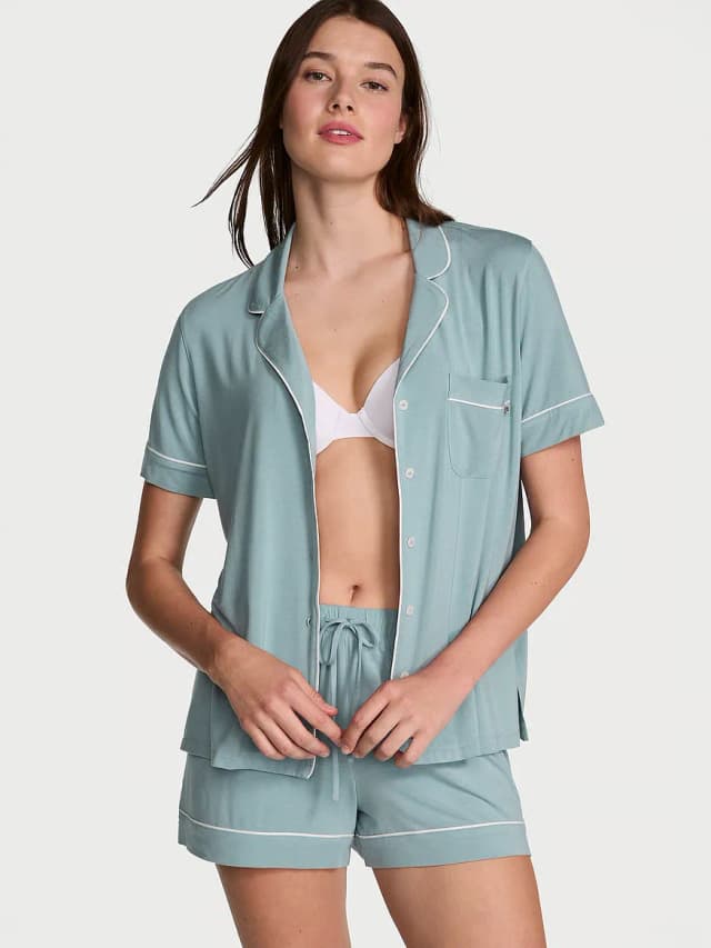 Victoria's Secret Pijama com Short Aqua Tam. S