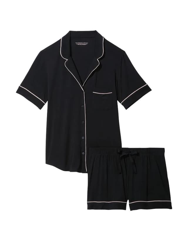 Victoria's Secret Pijama com Short Preto Tam. Xs