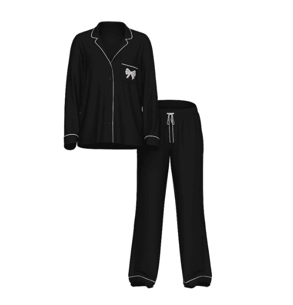 Victoria's Secret Pijama Moño Preto Tamanho S Tam. P