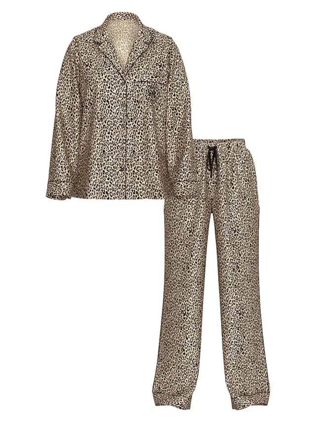 Victoria's Secret Calça de Pijama Animal Print Tam. L
