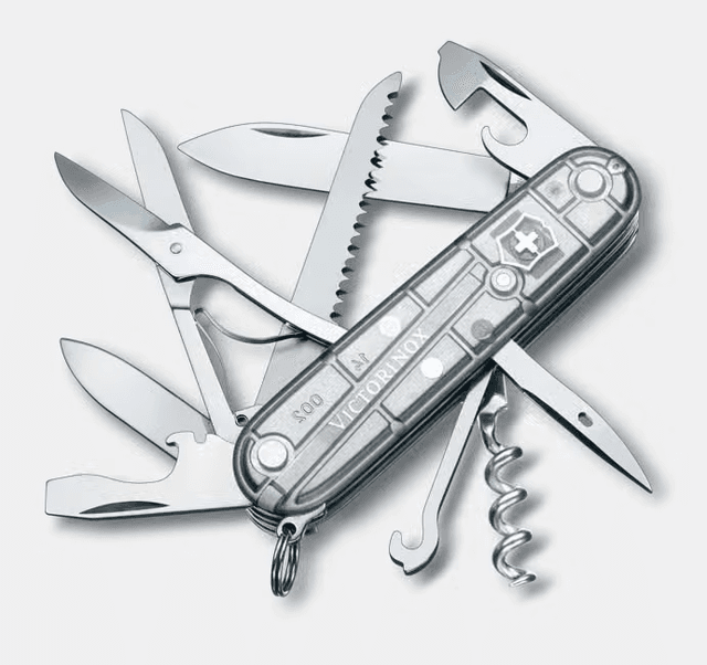 Victorinox Navaja 1.3713.T7 Huntsman Plateado