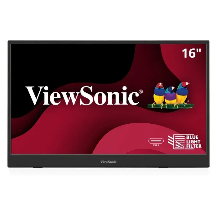 Monitor Portátil Viewsonic Va1653 15.6" FHD Preto