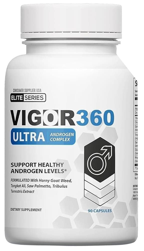 Suplemento Vigor 360 Ultra Testo Complex (90 Cápsulas)