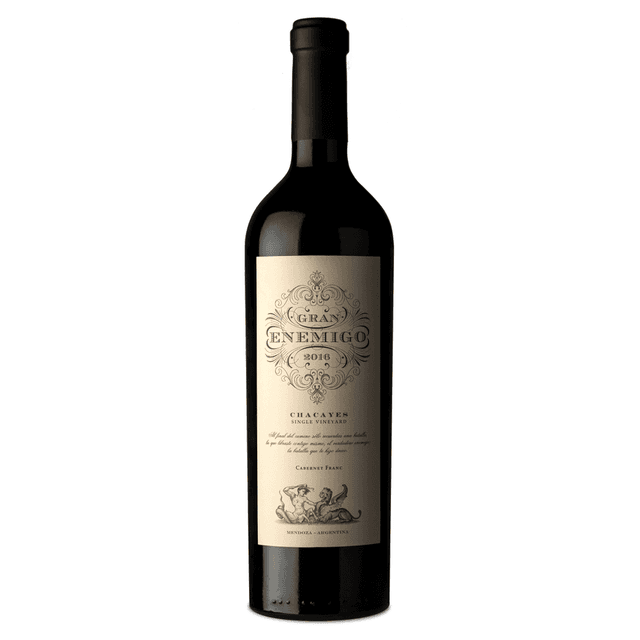 Vinho Beb Arg Gran Enemigo Chacayes Cabernet Franc 750ml