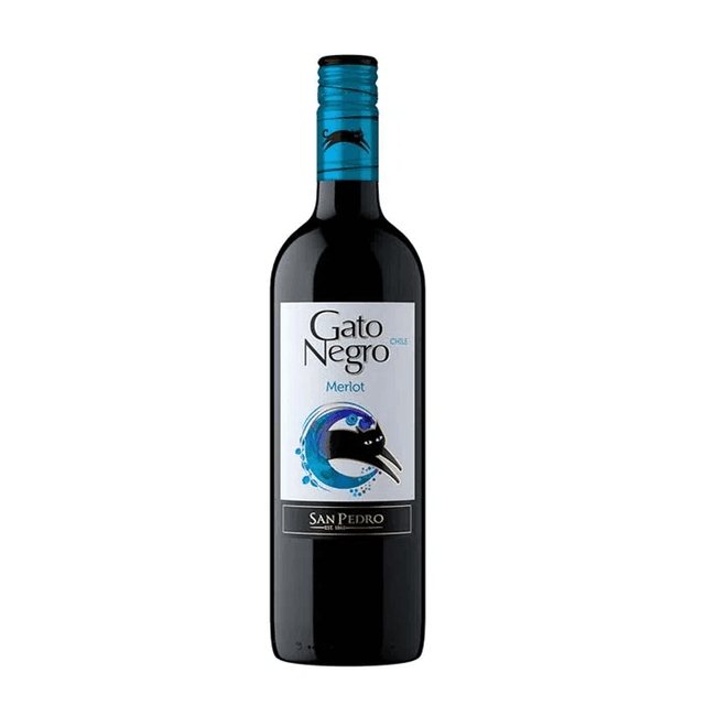 Vinho Beb Chi Gato Negro Merlot 750ml
