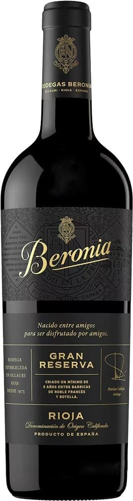 Vinho Tinto Beronia Gran Reserva 2016
