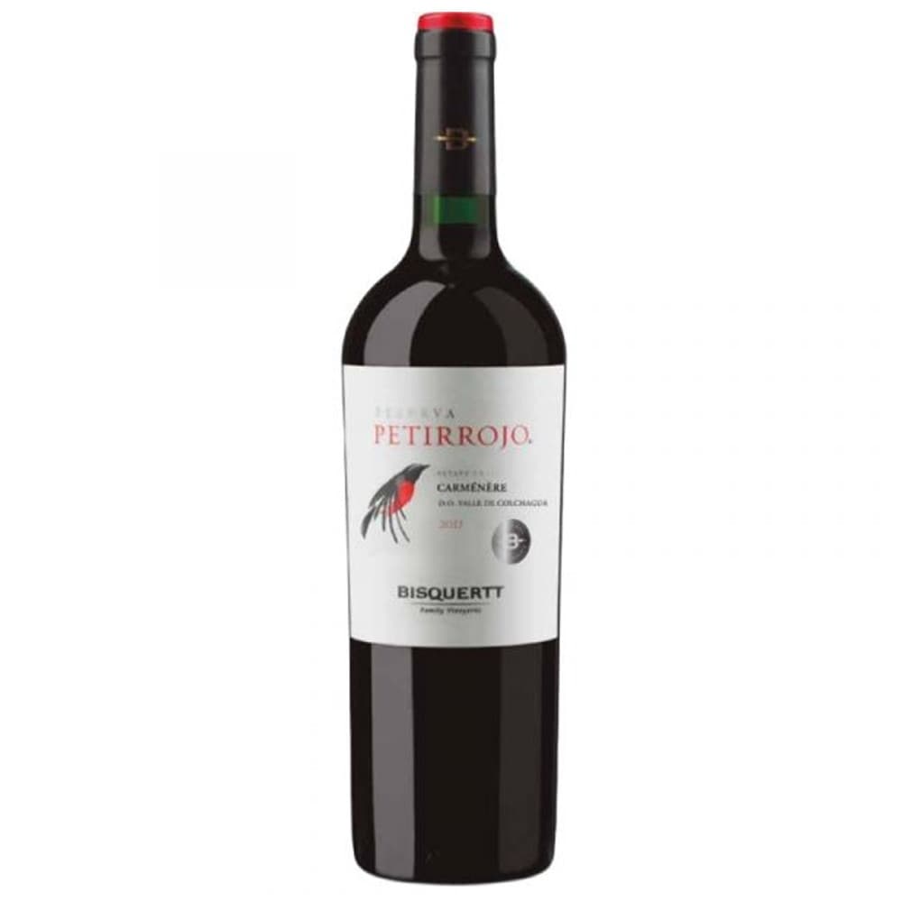 Vinho Bisquertt Reserva Petirrojo Carmenere 750ml