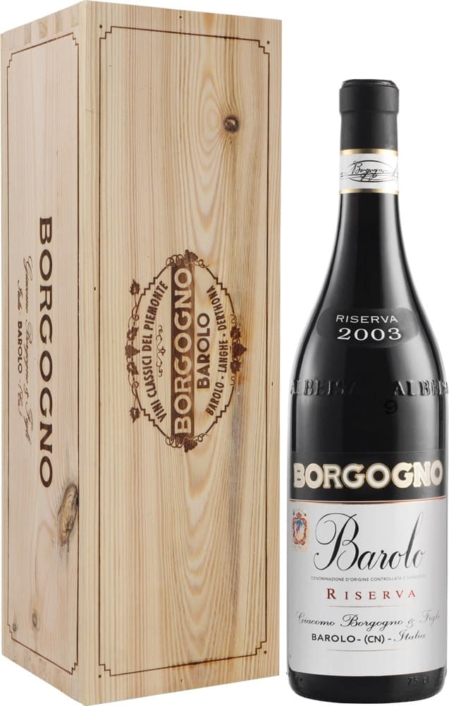Vinho Borgogno Barolo Docg Riserva 2003 (com Caixa)