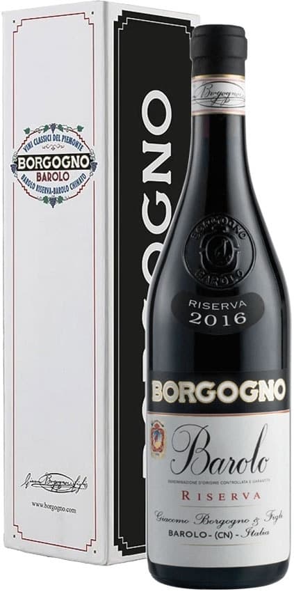 Vinho Borgogno Barolo Docg Riserva 2016 (com Caixa)