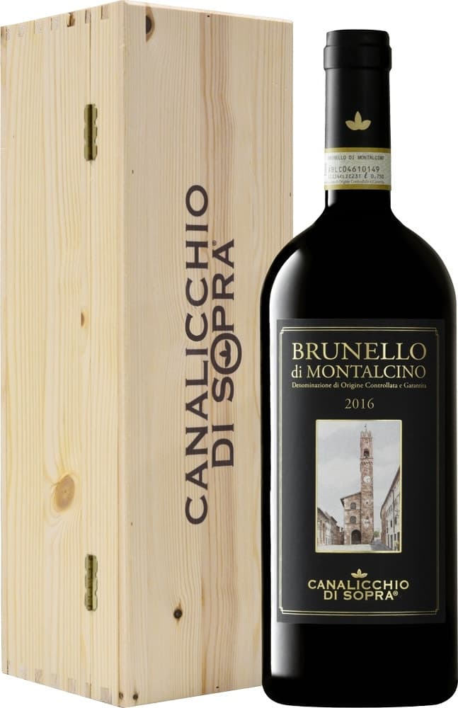 Vinho Canalicchio Di Sopra Brunello Di Montalcino Docg 2016 - 1.5L (com Caixa)