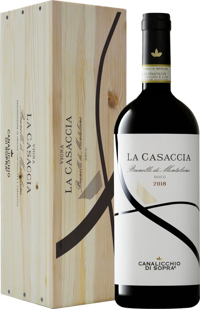 Vinho Canalicchio Di Sopra Vigna La Casaccia 2018 1.5L (com Caixa)