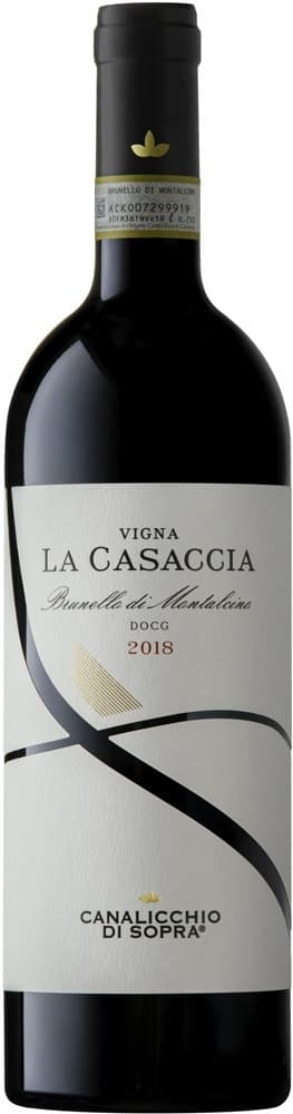 Vinho Canalicchio Di Sopra Vigna La Casaccia Brunello Di Montalcino Docg 2018