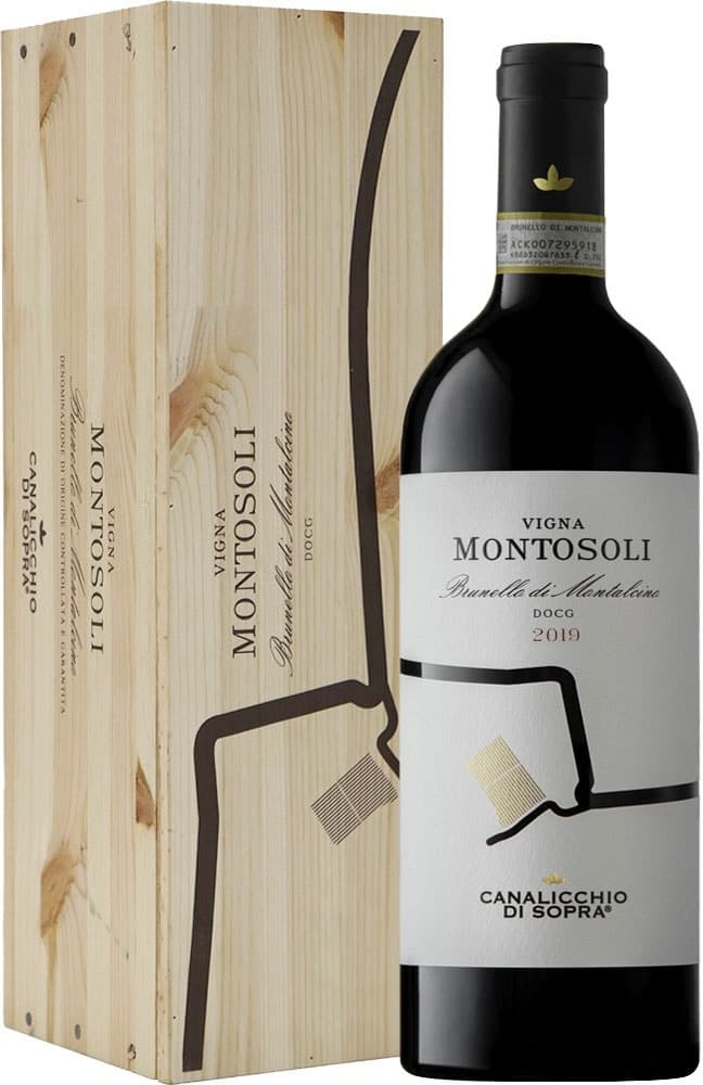 Vinho Canalicchio Di Sopra Vigna Montosoli 2019 - 1.5L (com Caixa)