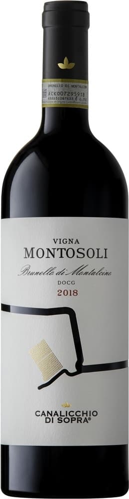 Vinho Canalicchio Di Sopra Vigna Montosoli Brunello Di Montalcino Docg 2018