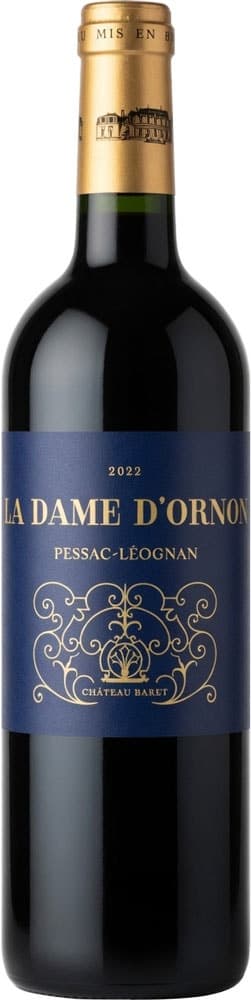 Vinho Château Baret La Dame d'Ornon Pessac-Léognan 2022
