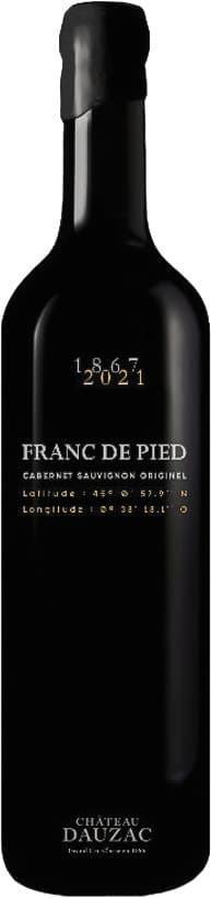 Vinho Château Dauzac Franc de Pied 2021