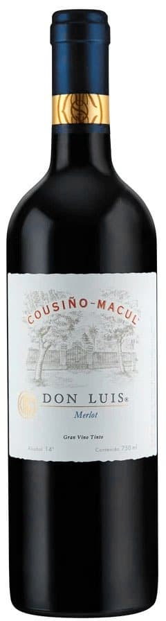 Vinho Cousiño Macul Don Luis Merlot 2021