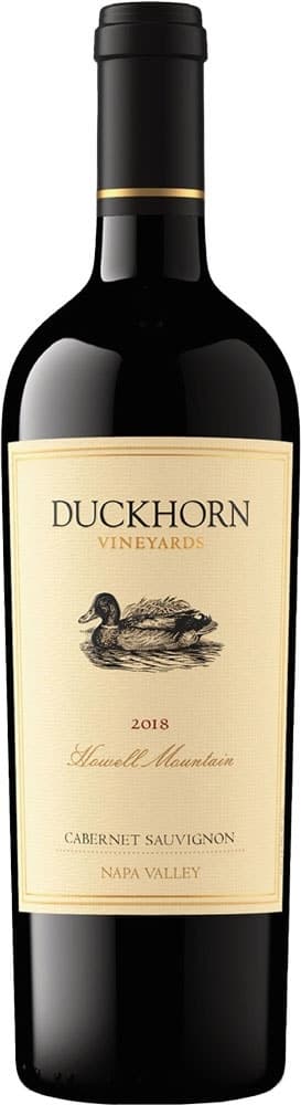 Vinho Duckhorn Vineyards Howell Mountain Napa Valley Cabernet Sauvignon 2018