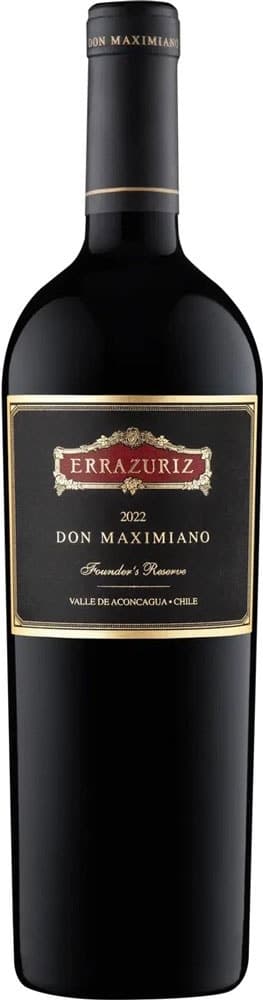 Vinho Errazuriz Don Maximiano Founder's Reserve 2022