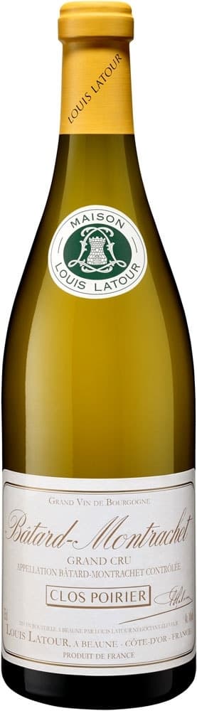 Vinho Louis Latour Bâtard-Montrachet Grand Cru "Clos Poirier" 2019