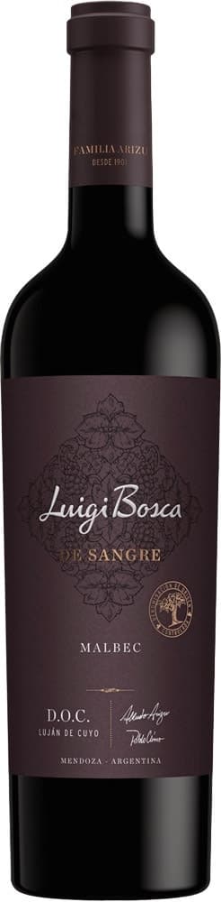 Vinho Luigi Bosca De Sangre Malbec Doc 2022