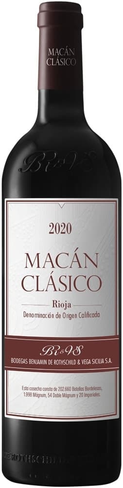 Vinho Macán Clásico Rioja 2020