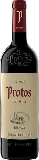 Anúncio: Vinho Protos 5º Año Reserva Ribera del Duero 2018