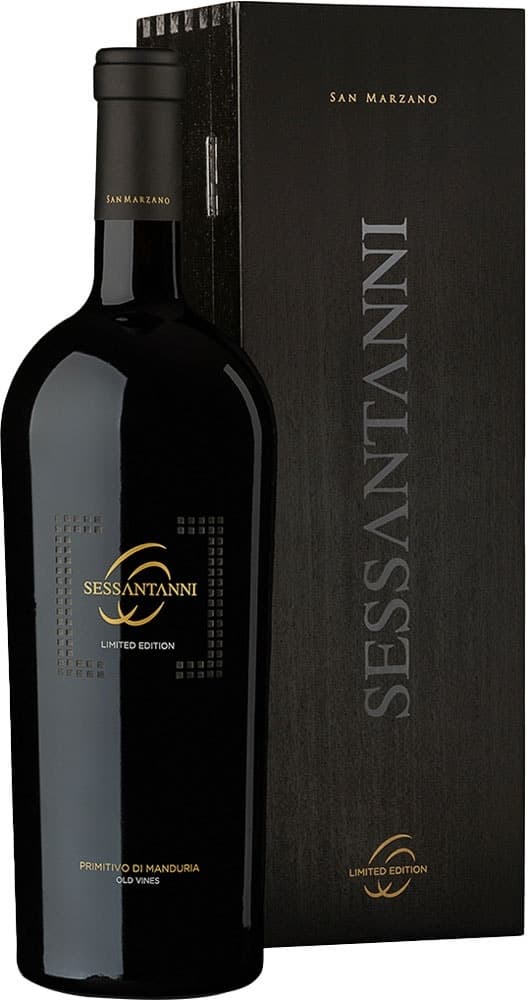 Vinho San Marzano Sessantanni Primitivo Di Manduria Dop Edição Limitada 2019 - 1.5L