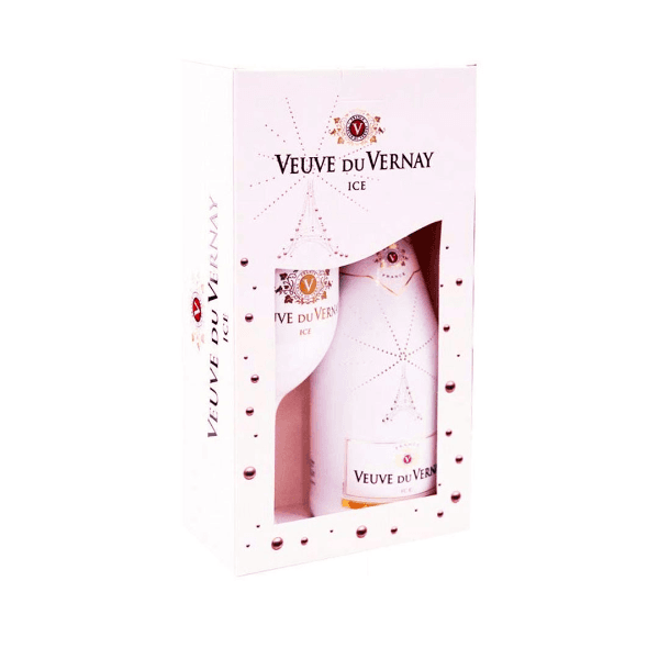 Vinho Espumante Veuve Du Vernay Ice Pack com Copo