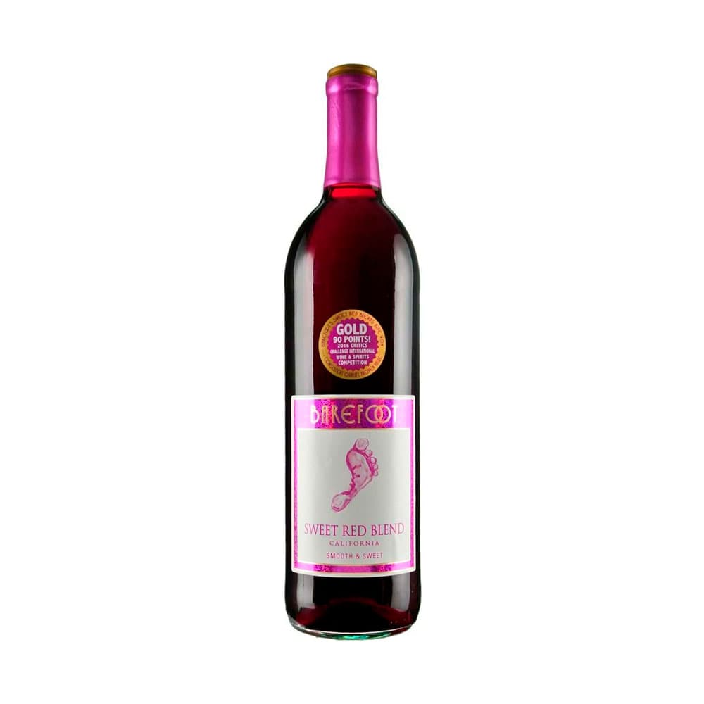 Vinho Tinto Suave Barefoot Blend 750ml