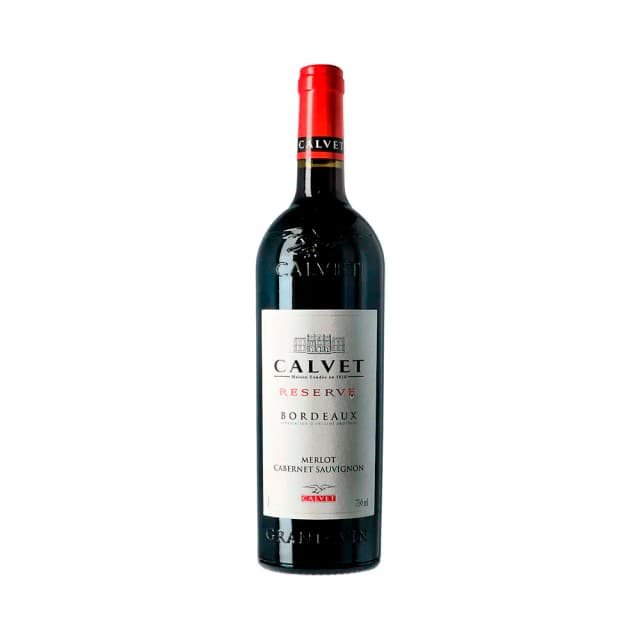 Vinho Calvet Reserve Bordeaux Merlot Cabernet Sauvignon 750ml