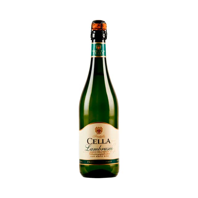 Vinho Cella Lambrusco de Emilia Branco Frizzante 750ml