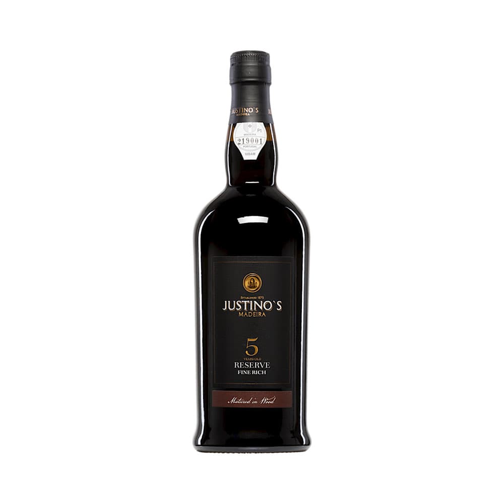 Vinho Justino's Madeira Fine Rich 5 Anos 750ml